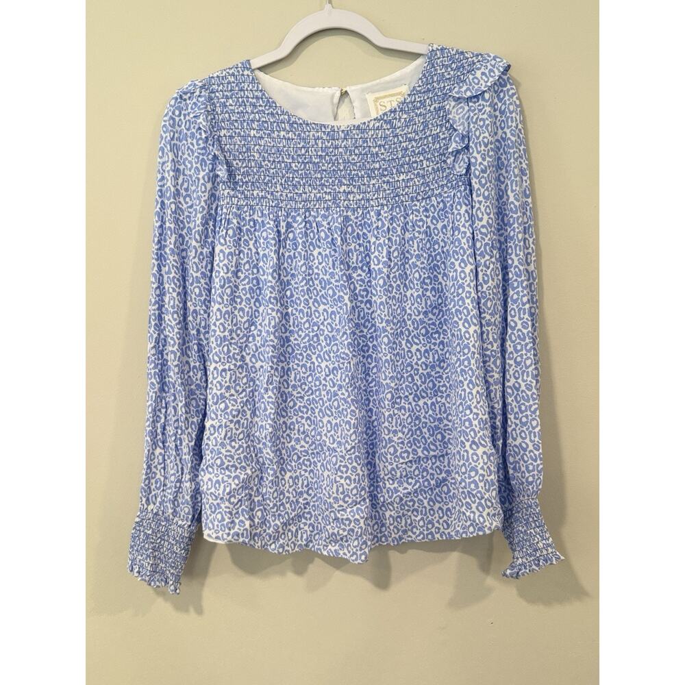 STS Sail to Sable Women's Long Sleeves Honeysuckle Top Blouse Size Medium 2326